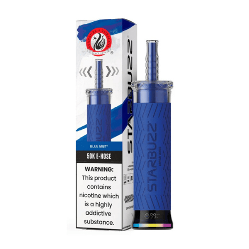 Starbuzz E-Hose 50k 0.5% Booma Disposables Blue Mist / 50000+ / 0.5% (5mg)