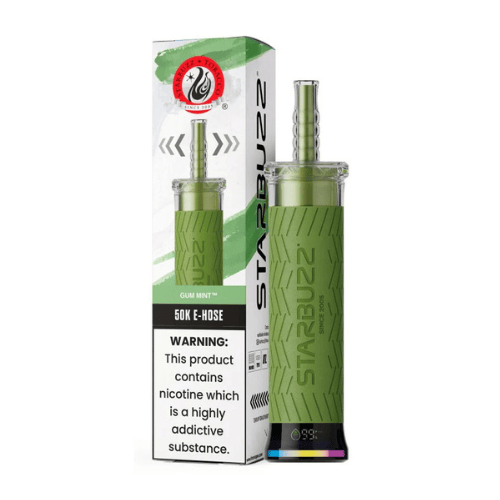Starbuzz E-Hose 50000 0.5% Disposable Vape at Quick Clouds Aurora CO Starbuzz E-Hose 50000 0.5% Disposable Vape at Quick Clouds Aurora CO