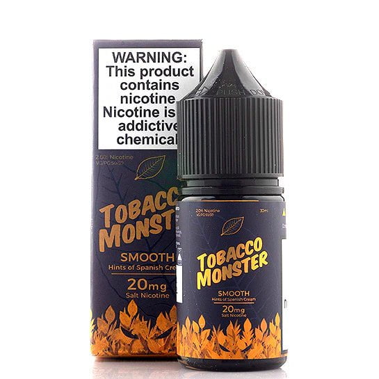 Tobacco Monster Salts 30mL Monster Labs Nicotine Salt Premiums Smooth / 24mg / 30mL