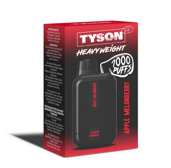Tyson 2.0 Heavyweight 7000+ 5% Vape Tyson Disposables
