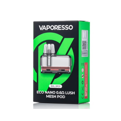 Vaporesso Eco Nano Pods Aurora: Quick Clouds Vape Shop Coils/Pods/Glass Vaporesso Eco Nano Pods Aurora: Quick Clouds Vape Shop Coils/Pods/Glass
