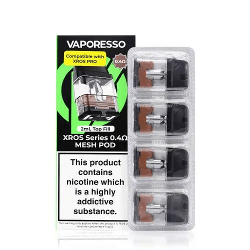 Vaporesso XROS Pod Aurora: Quick Clouds Vape Shop Coils/Pods/Glass Vaporesso XROS Pod Aurora: Quick Clouds Vape Shop Coils/Pods/Glass