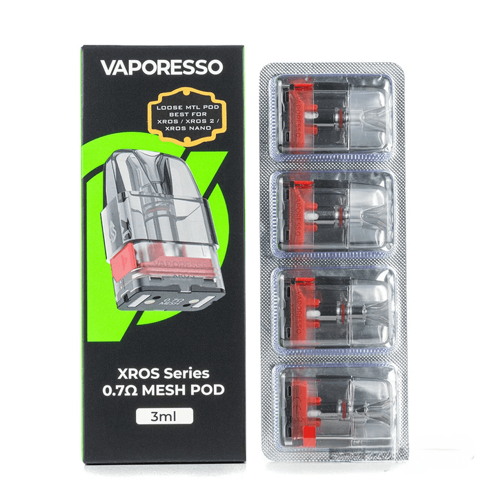 Vaporesso XROS Pod Vaporesso Coils/Pods/Glass 0.7 Ohm Mesh Pod (3ml)