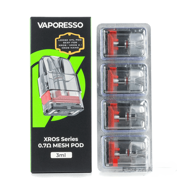 Vaporesso XROS Pod Aurora: Quick Clouds Vape Shop Coils/Pods/Glass Vaporesso XROS Pod Aurora: Quick Clouds Vape Shop Coils/Pods/Glass