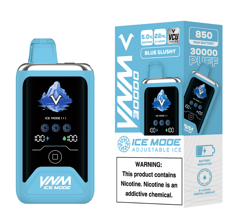 VNM Ice Mode 30k 5% VNM Disposables Blue Slushy / 30000+ / 5% (50mg)