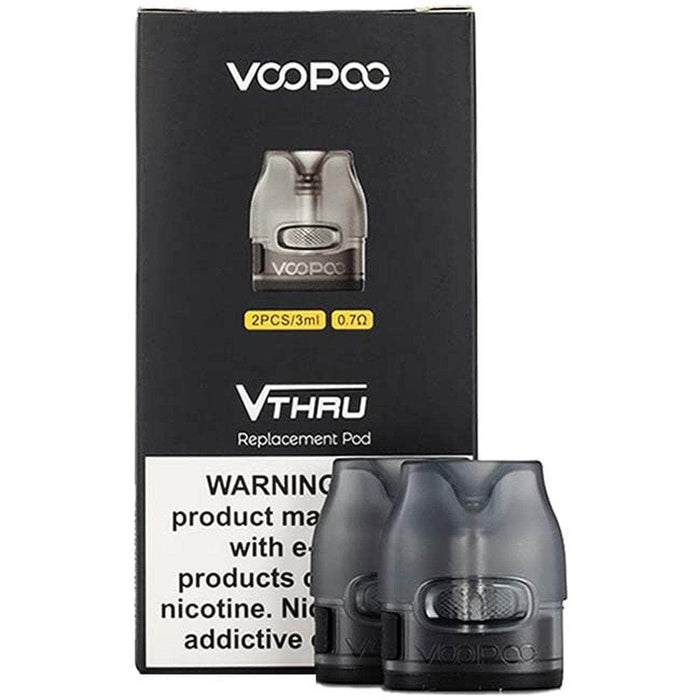 Voopoo V-Thru Pod Cartridge VooPoo Coils/Pods/Glass Pack (2 pods) / 0.7ohm