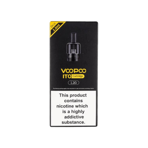 Voopoo ITO Pod Cartridge VooPoo Coils/Pods/Glass 1.2 Ohm Pods 2ml (2pc)