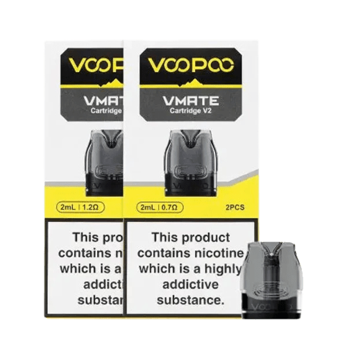 Voopoo Vmate Pod Cartridge V2 VooPoo Coils/Pods/Glass 0.7 Ohm Vmate Cartridge