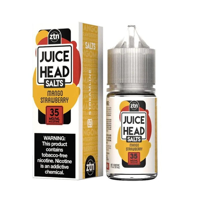 Juice Head Salts 30mL Juice Head Nicotine Salt Premiums Mango Strawberry / 25mg
