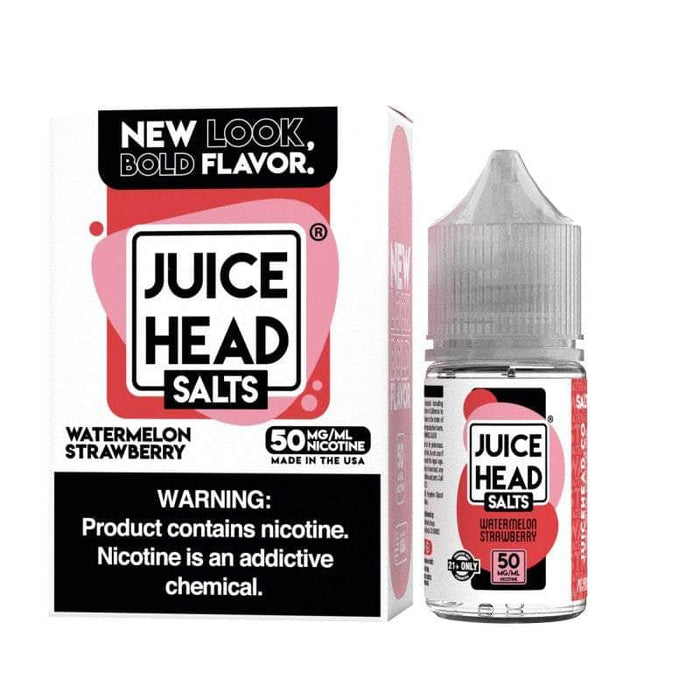 Juice Head Salts 30mL Juice Head Nicotine Salt Premiums Watermelon Strawberry / 25mg