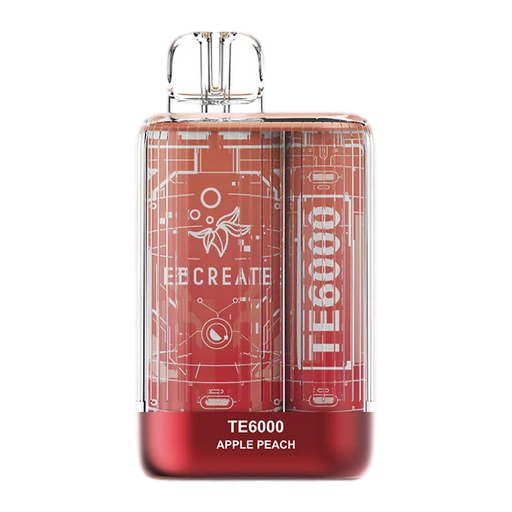 TE6000 by EBDesign 4% EBDesign Disposables Apple Peach / 6000+ / 4% (40mg)