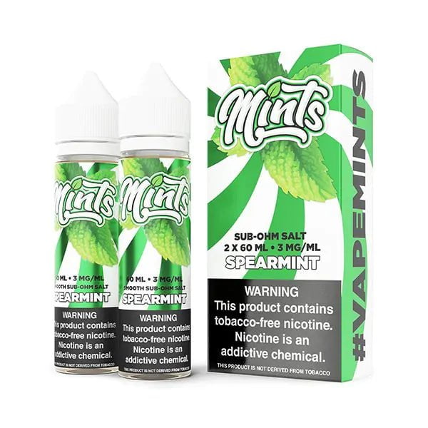 Mints Premium E-Juice 120mL the Mints e-Juice Premium e-Liquids Spearmint / 3mg / 120mL