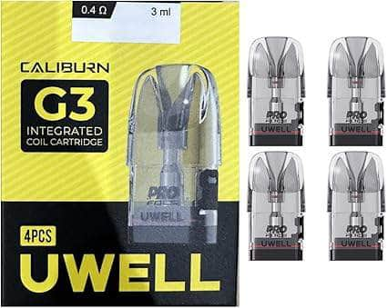 Uwell Caliburn G3 Pod Uwell Coils/Pods/Glass 0.4 Ohm Meshed