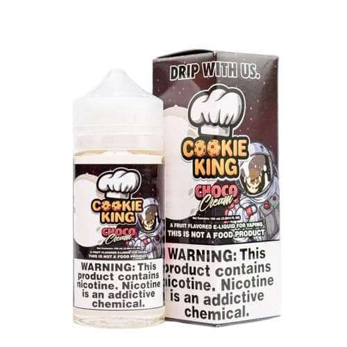 Cookie King 100mL Candy King Premium e-Liquids Choco Cream / 0mg / 100mL