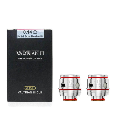 UWELL Valyrian III Replacement Coils Uwell Coils/Pods/Glass UN2-2 Dual Meshed-H / Pack