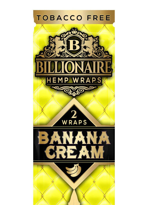 Billionaire Hemp Wraps Billionaire Hemp Wraps Smoking Accessories Banana Cream