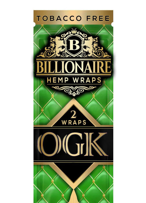 Billionaire Hemp Wraps Billionaire Hemp Wraps Smoking Accessories OGK