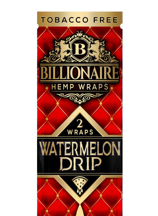 Billionaire Hemp Wraps Billionaire Hemp Wraps Smoking Accessories Watermelon Drip