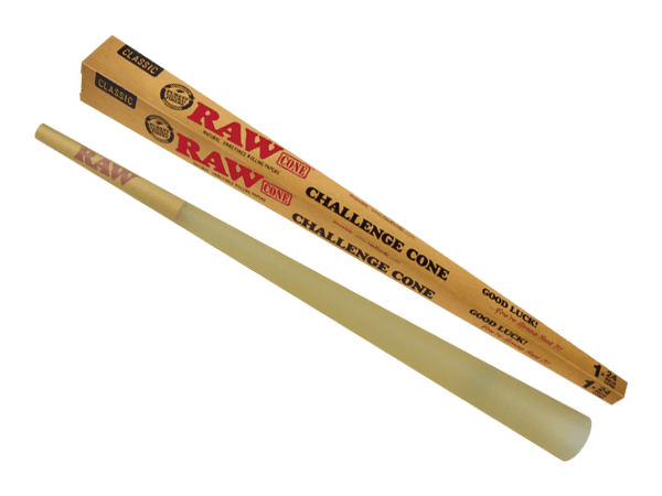 Raw Papers Challenge Cone RAW Rolling Papers Smoking Accessories 24"