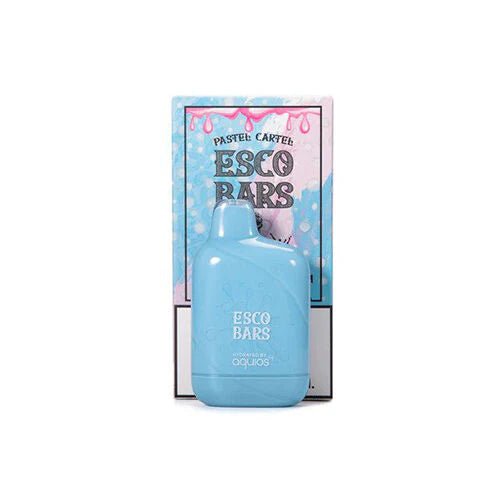 Esco Bars H2O 6000 5% Esco Bars by Pastel Cartel Disposables Blueberry Bubblegum / 6000+ / 5% (50mg)
