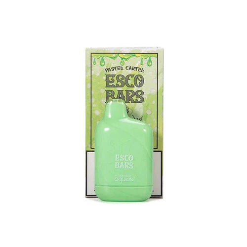 Esco Bars H2O 6000 5% Esco Bars by Pastel Cartel Disposables Green Apple / 6000+ / 5% (50mg)