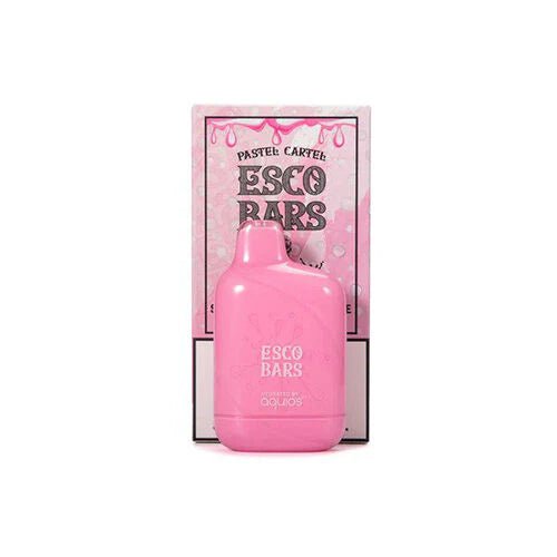 Esco Bars H2O 6000 5% Esco Bars by Pastel Cartel Disposables Strawberry Milkshake / 6000+ / 5% (50mg)
