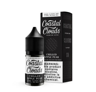 Coastal Clouds Salts 30mL Coastal Clouds Nicotine Salt Premiums Chilled Apple Pear / 35mg