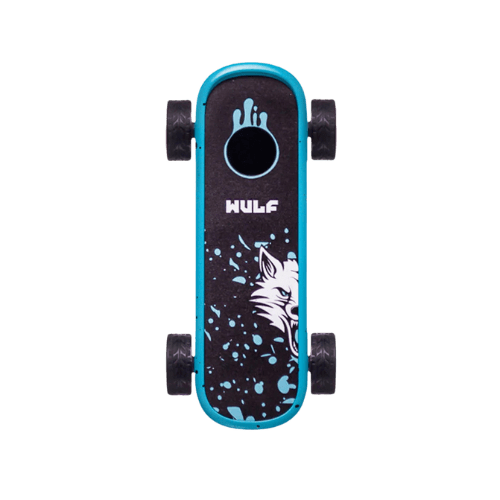 Wulf Deck 510 Battery Wulf Mods Smoking Accessories Blue with Black Splatter