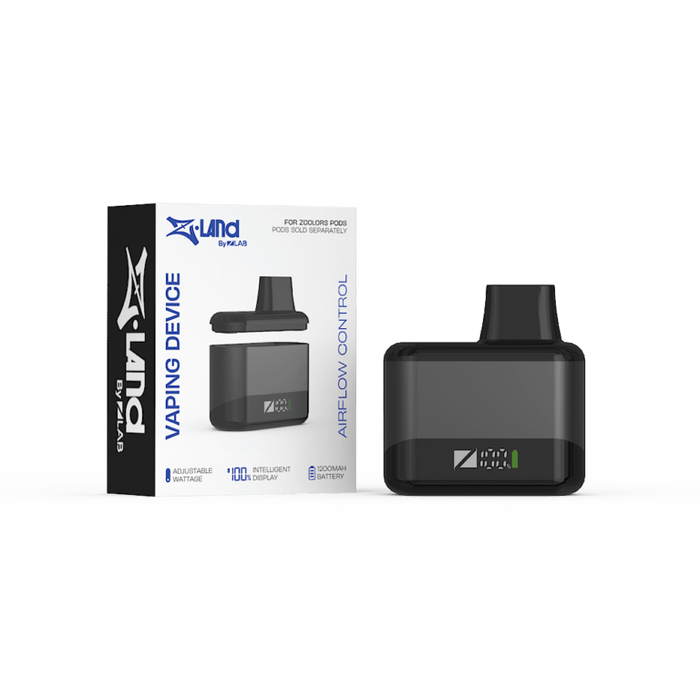 Z-Land by ZLAB Vape Battery Kit ZLAB Disposables Black