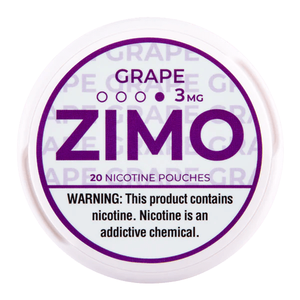 Zimo Nicotine Pouches Zimo Nicotine Pouches Grape / 8% (80mg)