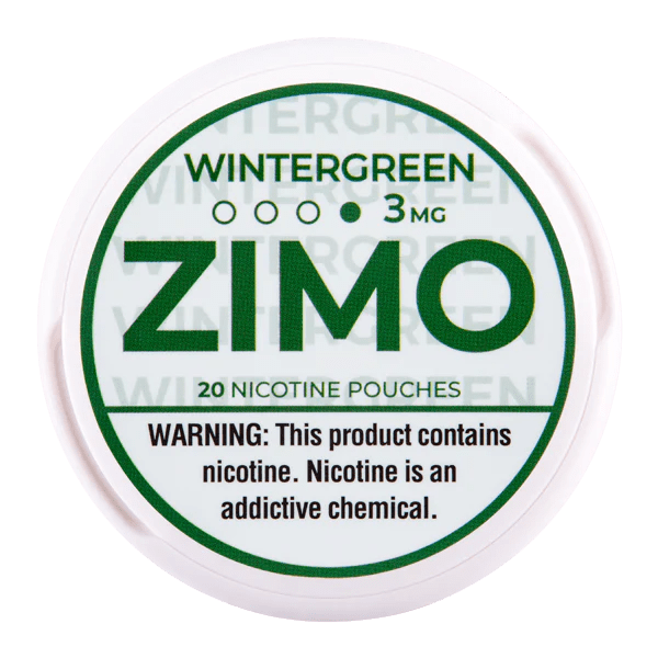 Zimo Nicotine Pouches Zimo Nicotine Pouches Wintergreen / 8% (80mg)