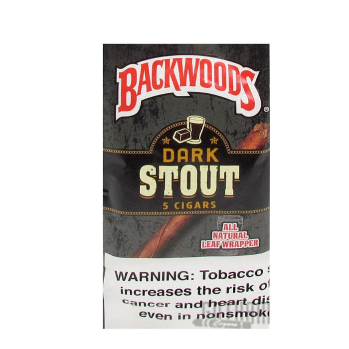 Backwoods - 5 Pack Cigars Backwoods Smoking Accessories Dark Stout Backwoods / 5