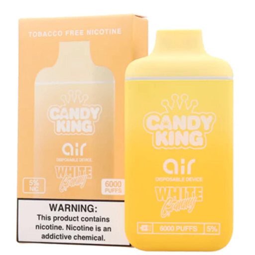 Candy King Air 6000 5% Candy King Disposables White Gummy / 6000 Puffs / 5% (50mg)