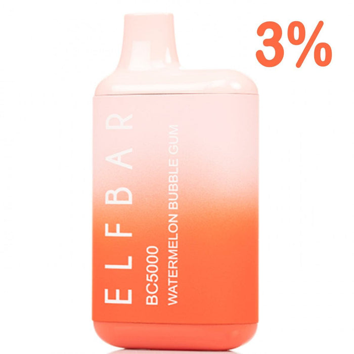 Elf Bar BC 5000 3% Elf Bar Disposables Watermelon Bubble Gum 3% Elf / 5000+ / 3% (30mg)