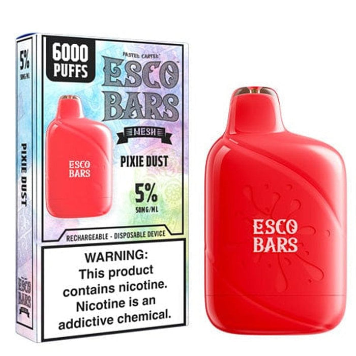 Esco Bars 6000 5% Esco Bars by Pastel Cartel Disposables Pixie Dust / 6000+ / 5% (50mg)