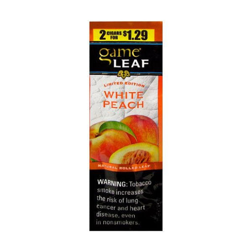 Game Leaf Game Smoking Accessories White Peach
