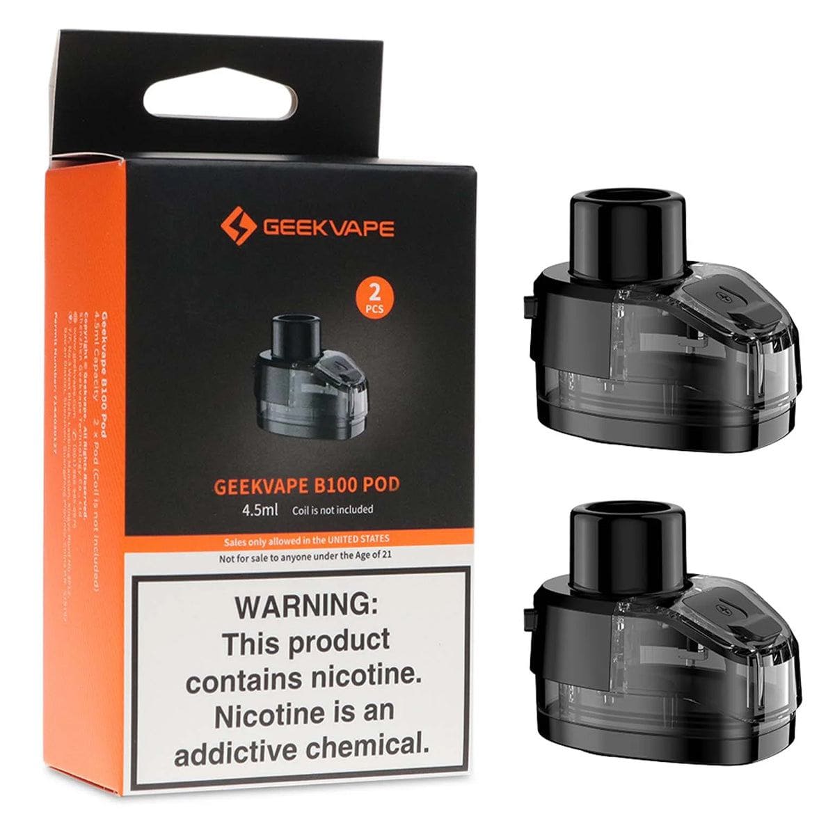 GeekVape B100 Pod available in Aurora: Quick Clouds Vape Shop Coils
