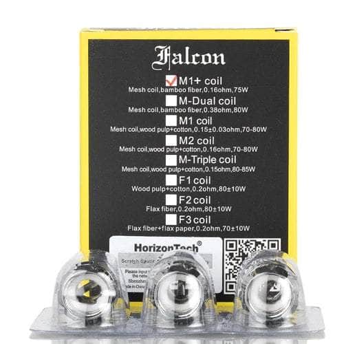 Horizon Falcon Coil Horizon Coils/Pods/Glass M1+ (0.16 Ohm Mesh/Bamboo Fiber 75W)