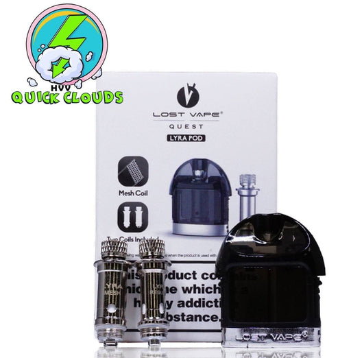 Lost Vape Lyra Pod + 2 Coils Aurora: Quick Clouds Vape Shop Lost Vape Lyra Pod + 2 Coils Aurora: Quick Clouds Vape Shop
