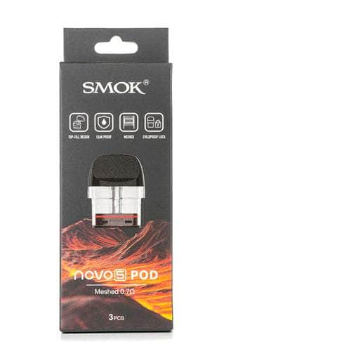 Smok Novo 5 Pod Smok Coils/Pods/Glass Meshed 0.7 Ohm