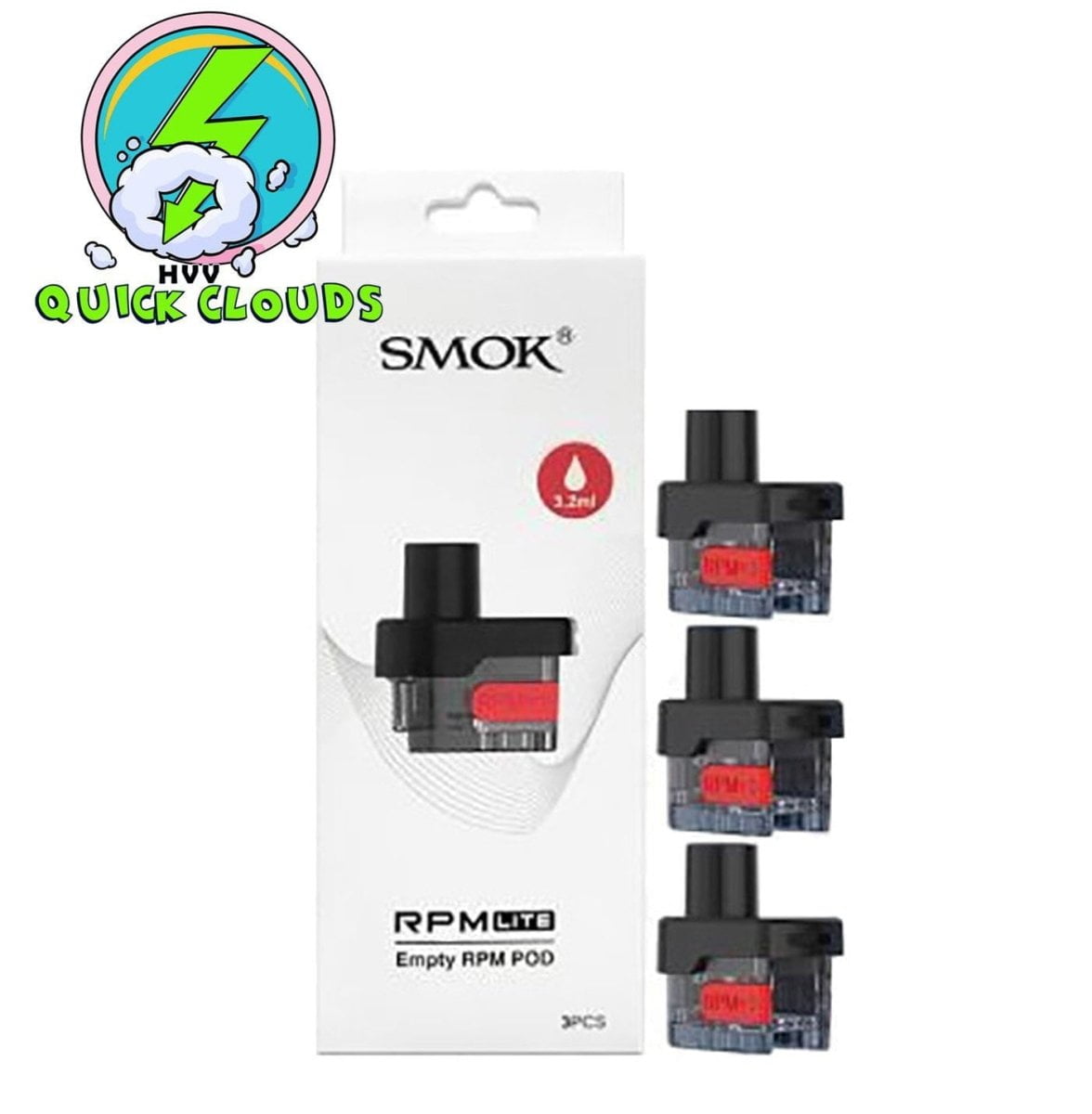 Smok RPM Lite Pod Aurora: Quick Clouds Vape Shop Coils/Pods/Glass Smok RPM Lite Pod Aurora: Quick Clouds Vape Shop Coils/Pods/Glass