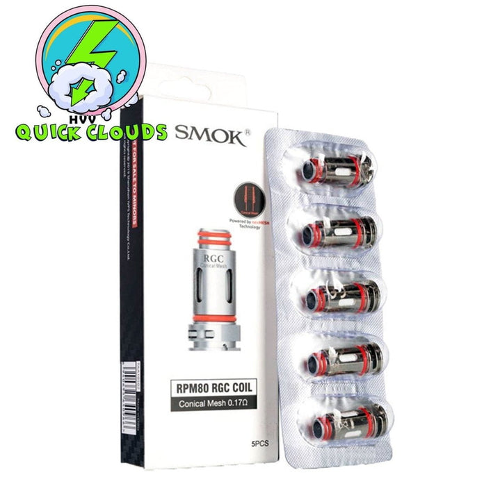 Smok RPM80 Coil Smok Coils/Pods/Glass Pack / 0.17ohm RGC Conical Mesh