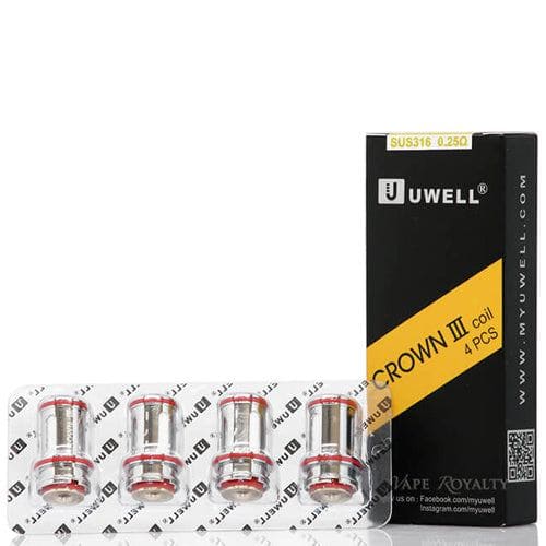 Uwell Crown 3 Coil Uwell Coils/Pods/Glass