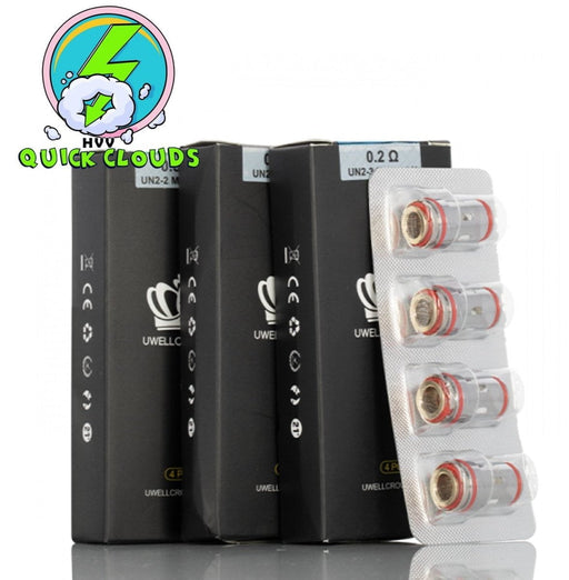Uwell Crown 5 Coil Uwell Coils/Pods/Glass UN2 Single Mesh 0.23ohm (65-70W) / Pack (4 coils)