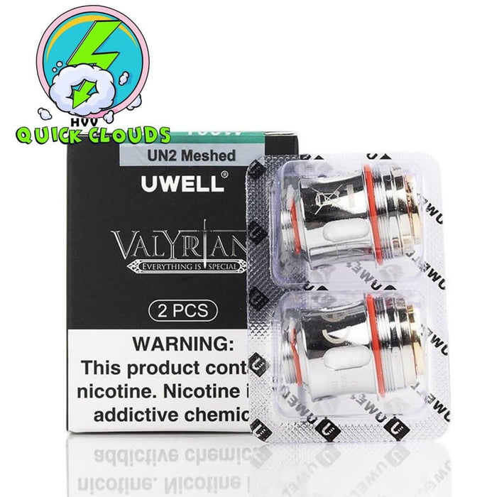 Uwell Valyrian Coil Uwell Coils/Pods/Glass 0.15 Ohms Parallel Dual Coil 95-120W / Pack (2 coils)
