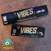 Vibes Rolling Papers vibes Smoking Accessories Ultra Thin 1 1/4 Size (50 papers + tips per booklet)