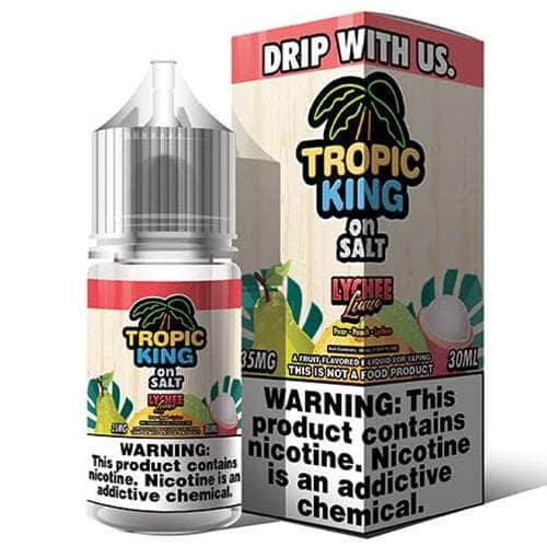Tropic King on Salt 30mL Candy King Nicotine Salt Premiums Cucumber Cooler / 35mg / 30mL