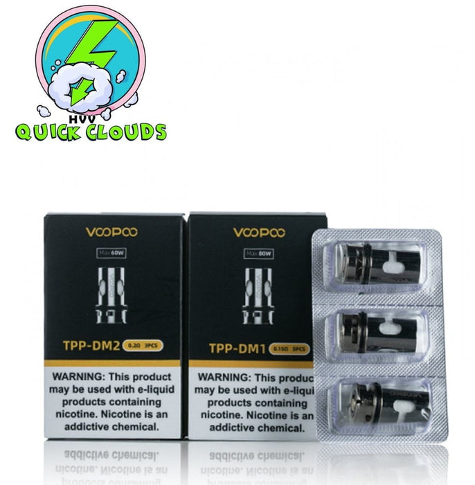 Voopoo TPP Coil VooPoo Coils/Pods/Glass 0.15ohm TPP-DM1 Coil (60-80W)