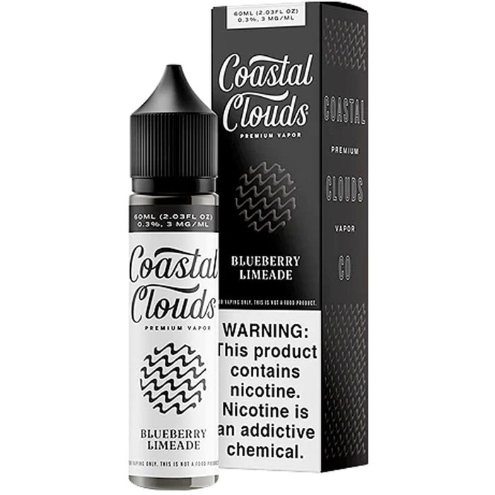 Coastal Clouds fruits 60mL Coastal Clouds Premium e-Liquids Blueberry Limeade Coastal Clouds / 3mg / 60mL