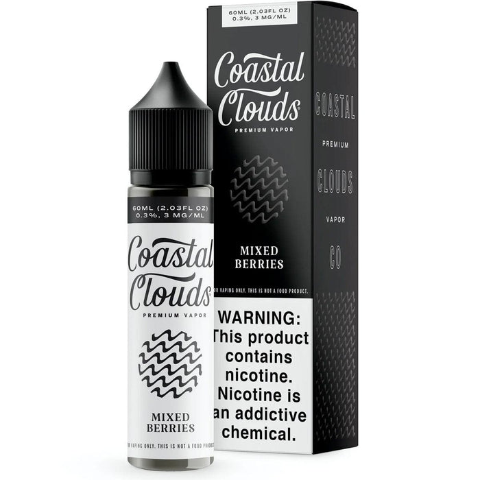 Coastal Clouds fruits 60mL Coastal Clouds Premium e-Liquids Mixed Berries Coastal Clouds / 3mg / 60mL